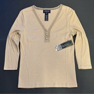 Jones New York Signature Women’s Tops Petite/S